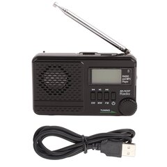 Радиоприемник All Band с картой памяти Plug In Radio Receiver Black Radio Receiver MP3 Player цена и информация | Наушники | 220.lv