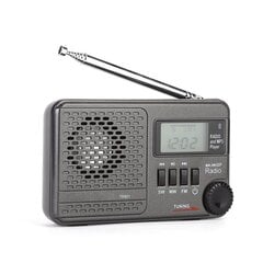 Радиоприемник All Band с картой памяти Plug In Radio Receiver Black Radio Receiver MP3 Player цена и информация | Наушники | 220.lv