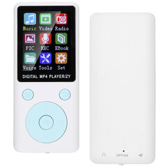 T1 Music MP3 MP4 Player 8G Bluetooth Поддержка 32G Карта памяти Круглые кнопки Белый цена и информация | Наушники | 220.lv