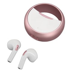 Bezvadu Bluetooth5.0 Austiņas Trokšņu samazināšana Stereo Skaņas Austiņas Metāla 360 grādos pagriežamas austiņas mūzikas spēlēm Zvanīšana rozā krāsā cena un informācija | Austiņas | 220.lv