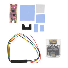 Mikrokontrollera plates divkodolu 264KB ARM Cortex M0+ procesora elastīgs mikrokontrollera modulis RPi caurspīdīgai baltai krāsai cena un informācija | Gaming aksesuāri | 220.lv