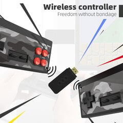 Y2SHD PLUS videospēļu konsole iebūvēta 1700 klasisko spēļu mini retro konsoles bezvadu kontrolieris cena un informācija | Spēļu konsoles | 220.lv