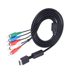 AV Multi Out to Component Video/Audio Cable Cable для Sony Playstation PS2 PS3 цена и информация | Аксессуары для компьютерных игр | 220.lv