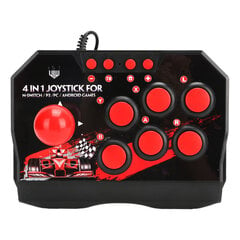 Arcade Fight Stick Проводной аркадный джойстик Аркадные игры Аксессуары для Switch/PC/PS3 цена и информация | Аксессуары для компьютерных игр | 220.lv