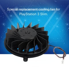 17 лезвий сменный внутренний вентилятор охлаждения для Sony PlayStation 3 PS3 Slim цена и информация | Аксессуары для компьютерных игр | 220.lv