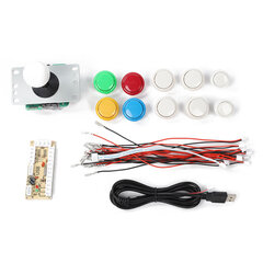 CY-822A DIY аркадные кнопки для боевого джойстика Rocker Kit контроллер для Rapsberry PI PC цена и информация | Аксессуары для компьютерных игр | 220.lv