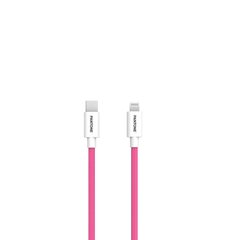 PANTONE MFi kabelis Lightning - USB-C 1,5 m PT-CTL002-5 Rozā 184C cena un informācija | Kabeļi un vadi | 220.lv