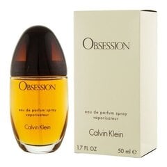 Parfimērijas ūdens Calvin Klein Obsession EDP sievietēm, 50 ml cena un informācija | Sieviešu smaržas | 220.lv