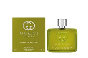 Gucci Guilty Elixir de Parfum Pour Homme 60ml цена и информация | Мужские духи | 220.lv