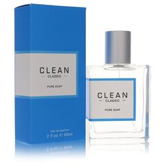 Parfimērijas ūdens Clean classic pure soap EDP vīriešiem/sievietēm, 60 ml cena un informācija | Vīriešu smaržas | 220.lv