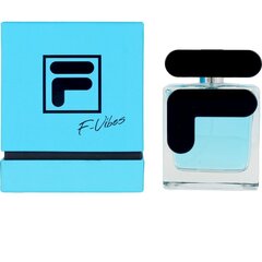 Парфюмированная вода Fila F-Vibes For Man EDP для мужчин, 100мл цена и информация | Мужские духи | 220.lv