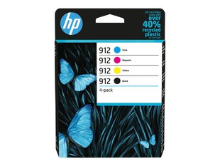 HP 912 CMYK cena un informācija | Piederumi printerim | 220.lv