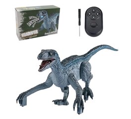 Игрушка-динозавр с дистанционным управлением Hanmun Velociraptor цена и информация | Игрушки для мальчиков | 220.lv