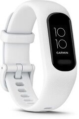 Garmin трекер активности Vivosmart 5 S/M, белый цена и информация | Фитнес-браслеты | 220.lv