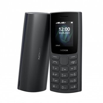 Prece ar bojātu iepakojumu. Nokia 105 Charcoal (2023) cena un informācija | Mobilie telefoni, foto un video preces ar bojātu iepakojumu | 220.lv