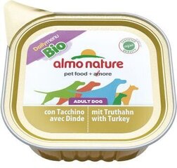 Almo Nature DailyMenu ar tītaru, 100 g cena un informācija | Konservi suņiem | 220.lv