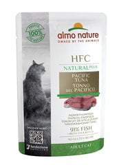 Almo Nature HFC Natural Plus Pacific ar tunci, 55 g cena un informācija | Konservi kaķiem | 220.lv