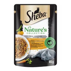 Sheba kaķiem ar tītaru, maisos, 85 g x 12 gab. cena un informācija | Konservi kaķiem | 220.lv