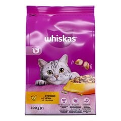 Whiskas Adult kaķiem, ar vistu, 300 g x 7 gab. cena un informācija | Sausā barība kaķiem | 220.lv