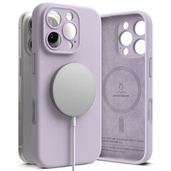 RINGKE SILIKONA MAGNĒTISKAIS MAGSAFE IPHONE 16 PRO MAX GAISMAS VIOLETS cena un informācija | Telefonu vāciņi, maciņi | 220.lv