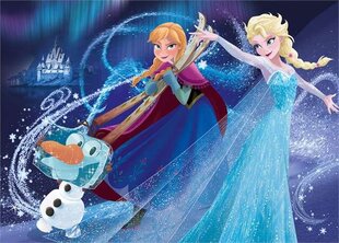 Lisciani Giochi Supermaxi Frozen Art.66711 Divpusēja puzle-krāsojamā grāmata cena un informācija | Puzles, 3D puzles | 220.lv