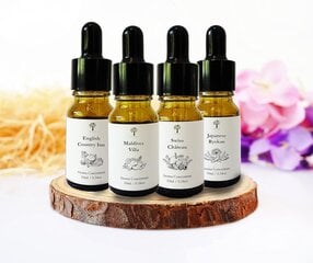 Ēteriskās eļļas difuzoram PRISTINE, 4 x 10 ml cena un informācija | Mājas aromāti | 220.lv