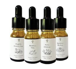 Ēteriskās eļļas difuzoram PRISTINE, 4 x 10 ml cena un informācija | Mājas aromāti | 220.lv