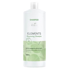 Wella ELEMENTS Renewing Shampoo 1000ml цена и информация | Шампуни | 220.lv