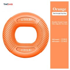 Силиконовый тренажер для рук - Spander THOMS Strengthener 78 мм. 50-60 Lbs цена и информация | Эспандеры | 220.lv