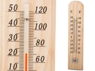 Koka mājas termometrs Perfee cena un informācija | Meteostacijas, āra termometri | 220.lv