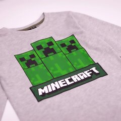 Bērnu krekls Minecraft, balts cena un informācija | Zēnu krekli | 220.lv