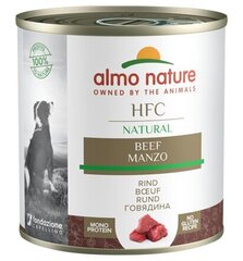 Almo Nature HFC Natural konservs ar liellopa gaļu, 12x290g cena un informācija | Konservi suņiem | 220.lv