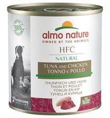 Almo Nature HFC Natural, tuncis un vista, 12x290g cena un informācija | Konservi suņiem | 220.lv