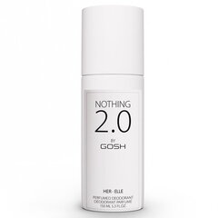 Parfimēts izsmidzināms dezodorants sievietēm Gosh Nothing 2.0 Her Perfumed Deodorant dezodorant spray, 150 ml cena un informācija | Parfimēta sieviešu kosmētika | 220.lv