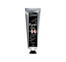 Nagu gēls Elisium Flexy Gel White, 25g cena un informācija | Nagu lakas, stiprinātāji | 220.lv