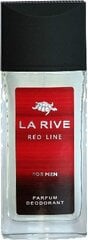 Parfimēts izsmidzināms dezodorants vīriešiem La Rive for Men Red Line, 80 ml цена и информация | Парфюмированная мужская косметика | 220.lv