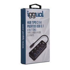 Iggual IGG318485 цена и информация | Адаптеры и USB разветвители | 220.lv