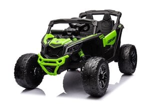 Elektromobilis bērniem ATV CAN-AM Maverick 4x200W, zaļš cena un informācija | Bērnu elektroauto | 220.lv