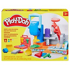 PLAY-DOH Rotaļu komplekts Preses un zāģa darbgalds cena un informācija | Attīstošās rotaļlietas | 220.lv