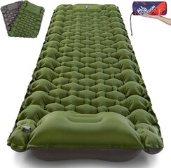 AKSOUL Sleeping Mat Camping Air Mattress cena un informācija | Piepūšamie matrači un mēbeles | 220.lv