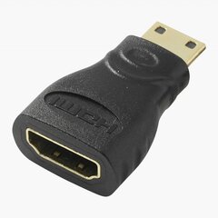 HDMI uz HDMI mini adapteris cena un informācija | Kabeļi un vadi | 220.lv