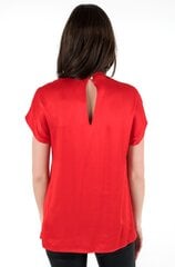 Женская блузка Tommy Hilfiger
 VISCOSE SATIN BLOUSE NS,красная цена и информация | Женские блузки, рубашки | 220.lv