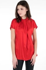 Женская блузка Tommy Hilfiger
 VISCOSE SATIN BLOUSE NS,красная цена и информация | Женские блузки, рубашки | 220.lv