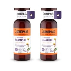 Barojošs šampūns Dr. Konopka's, 2 x 500 ml cena un informācija | Šampūni | 220.lv