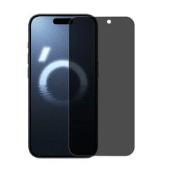 Aizsargstikls 5D Privacy Apple iPhone 16 cena un informācija | Ekrāna aizsargstikli | 220.lv