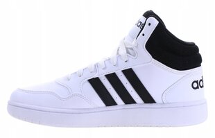 Adidas HOOPS 3.0 MID apavi White High IG3715 izmērs 36.6 cena un informācija | Sporta apavi sievietēm | 220.lv