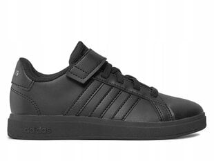 ADIDAS GRAND COURT 2.0 EL K bērnu sporta apavi FZ6161 black 38 cena un informācija | Sporta apavi sievietēm | 220.lv