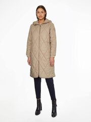 Женское пальто Tommy Hilfiger LW Sorona Quilted Coat, WW0WW35092, бежевое цена и информация | Женские куртки | 220.lv