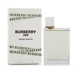 Tualetes ūdens Burberry Burberry Her EDT sievietēm, 100 ml cena un informācija | Sieviešu smaržas | 220.lv