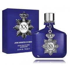 Tualetes ūdens John Varvatos XX Indigo EDT vīriešiem, 75 ml cena un informācija | Vīriešu smaržas | 220.lv